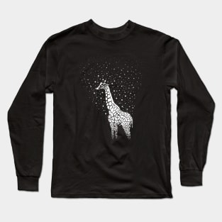 Hollow-Albino Giraffe Long Sleeve T-Shirt